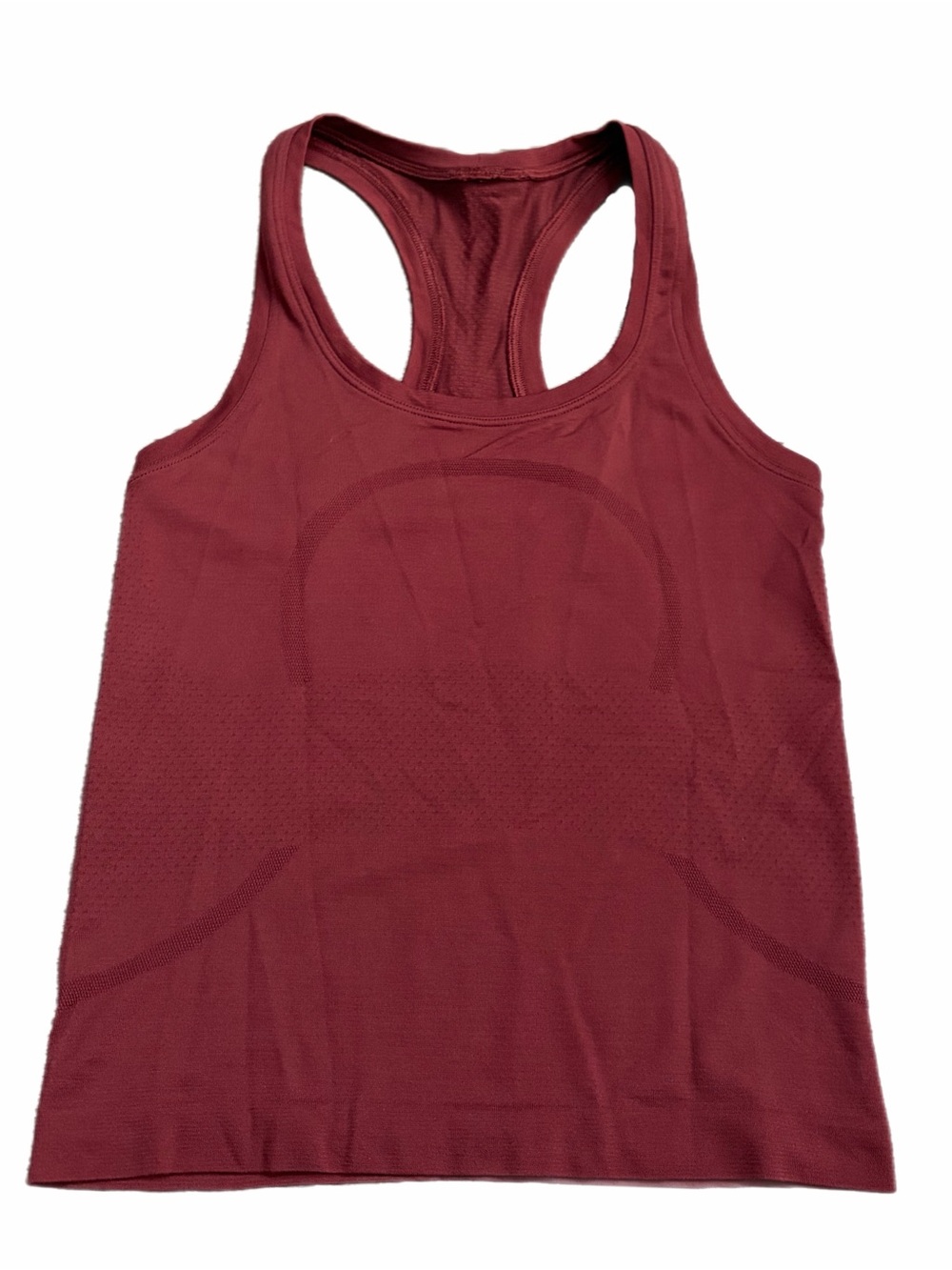 Lululemon Swiftly Tech Racerback Tank Top 2.0 *Race Length (Red Merlot) Size 2